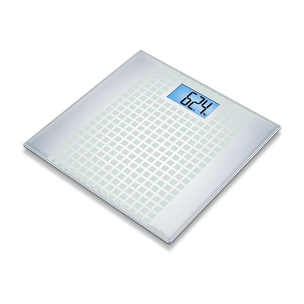 Beurer Glass Bathroom Scale GS 206 - Squares