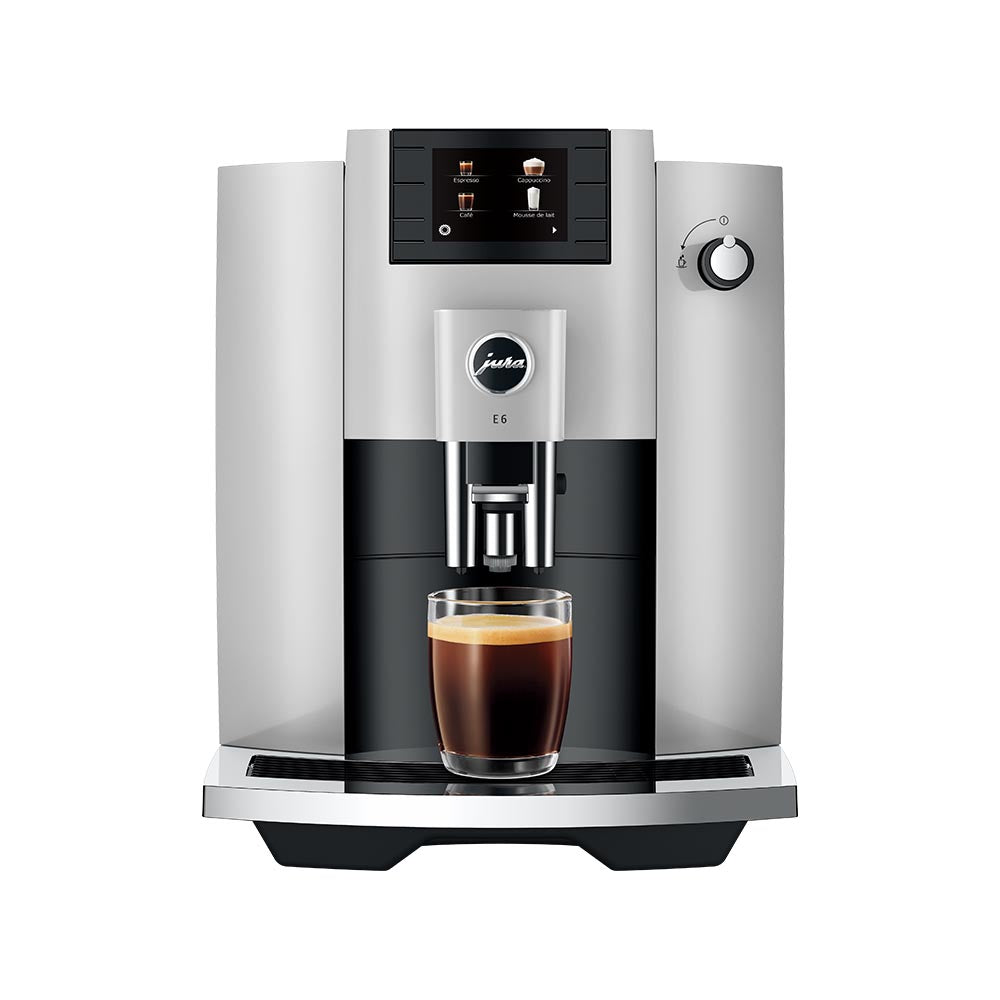 Jura E6 Coffee Machine - Platinum