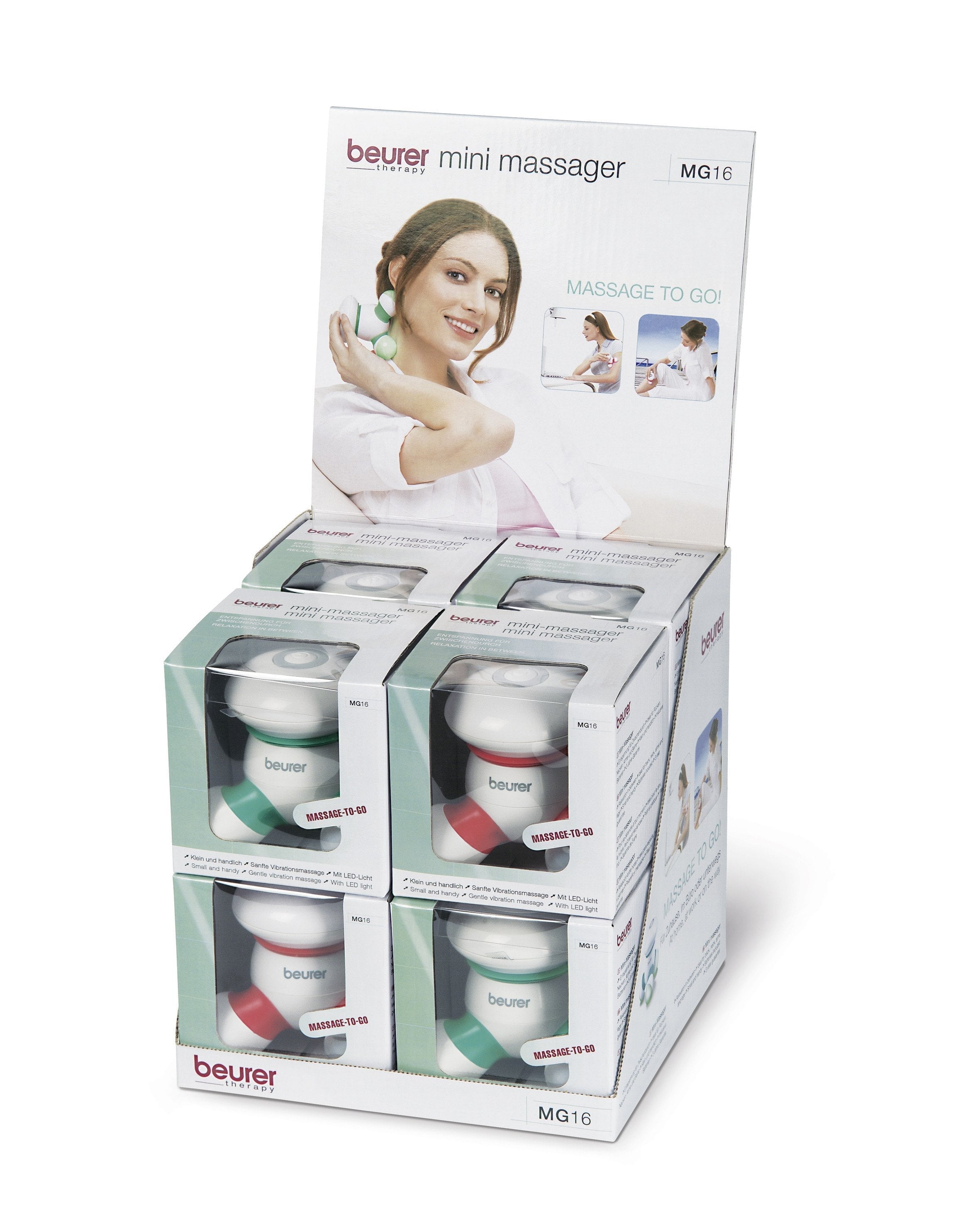 Beurer Spa Mini Massager MG 16 Set - Pack of 8