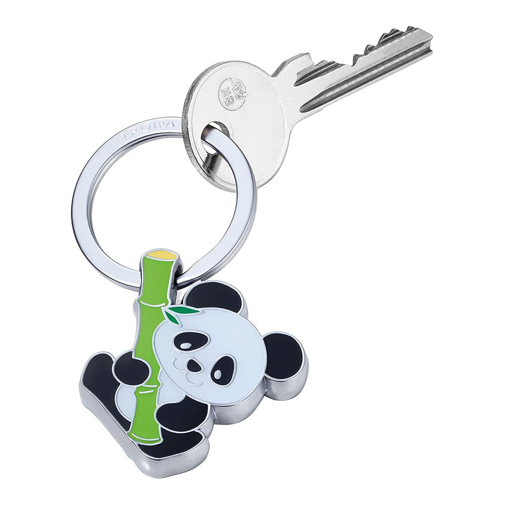TROIKA Keyring BAMBOO PANDA in Support of The National Geographic Society