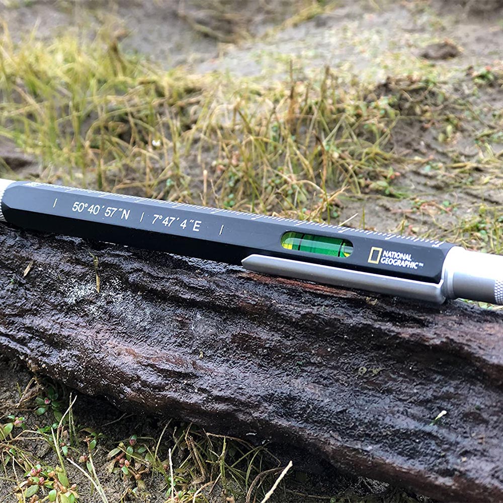 TROIKA Multi-Tool Pen in Support of The National Geographic Society – Black