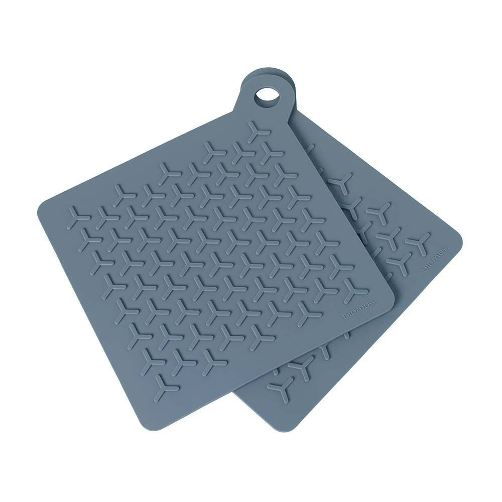 Blomus FLIP Pot Holder Set of 2 - Flint Stone