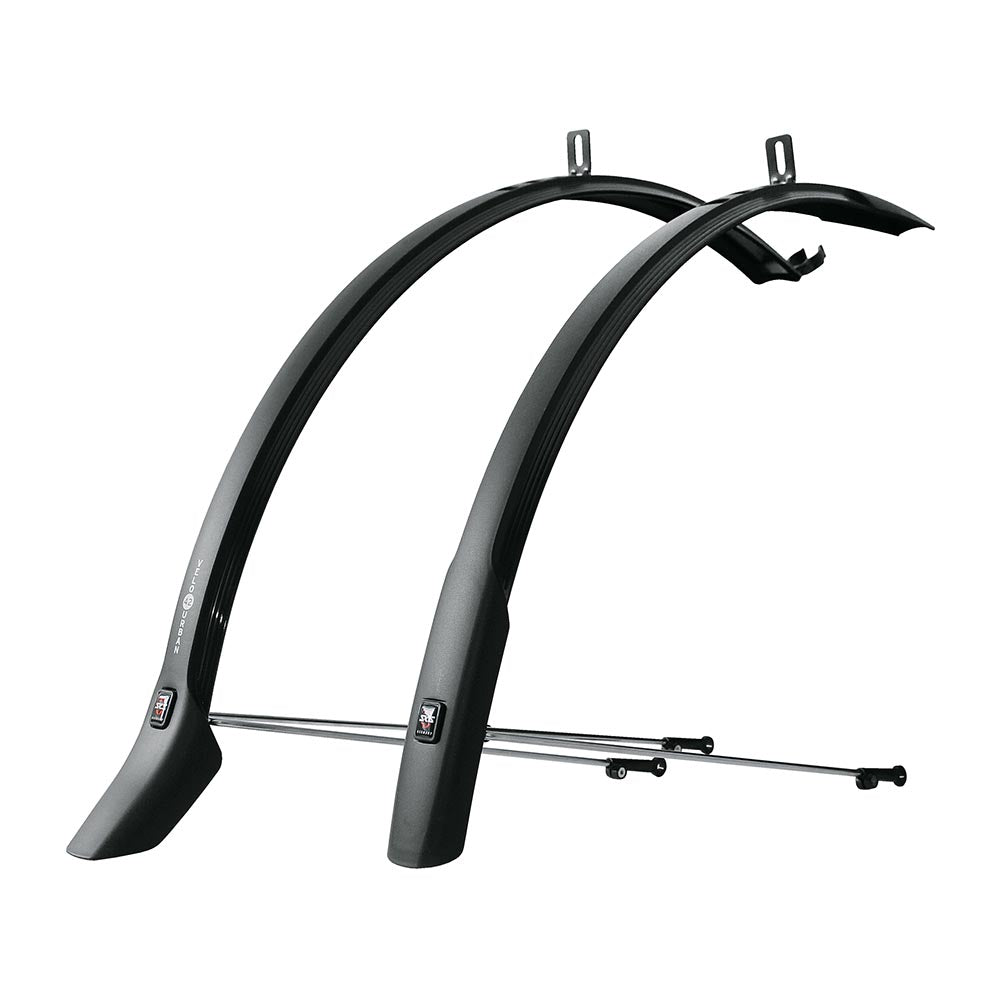 SKS Front & Rear Mud Guards 28 Inch - VELO 42 URBAN Black