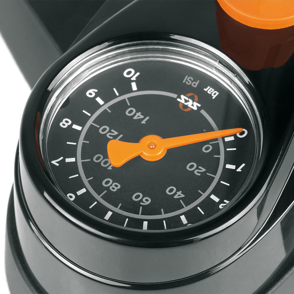 SKS Bike Multi-valve Floor Pump - AIR-X-PRESS 8.0 Black