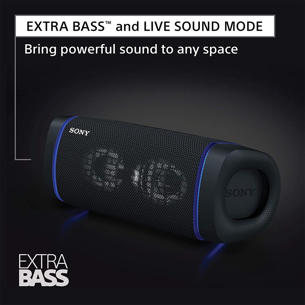 Sony Extra Bass Portable Bluetooth Speaker SRS-XB33 - Black