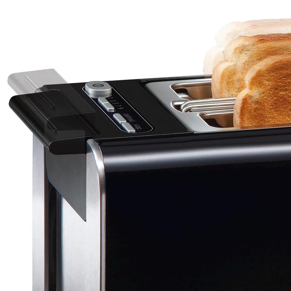 Bosch Styline Toaster 2 Slice - Black/Stainless Steel