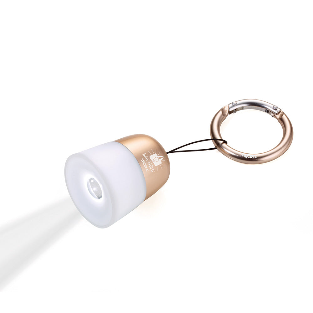 TROIKA Mini LED Bag Torch BAG LIGHT – Rose Gold Colour