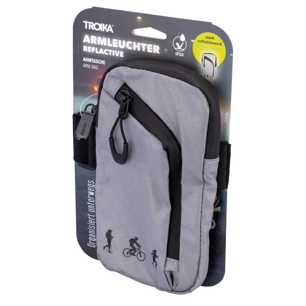 TROIKA Arm Pouch: Arm Bag for Running & Outdoor Activities: ARMLEUCHTER