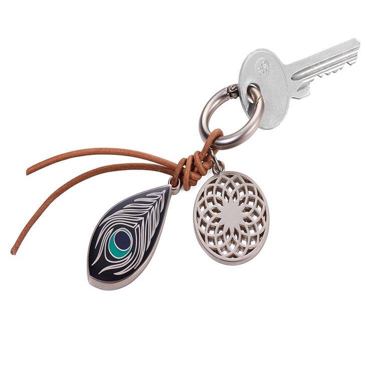 TROIKA Bag Charm with 2 Charms Dream Catcher