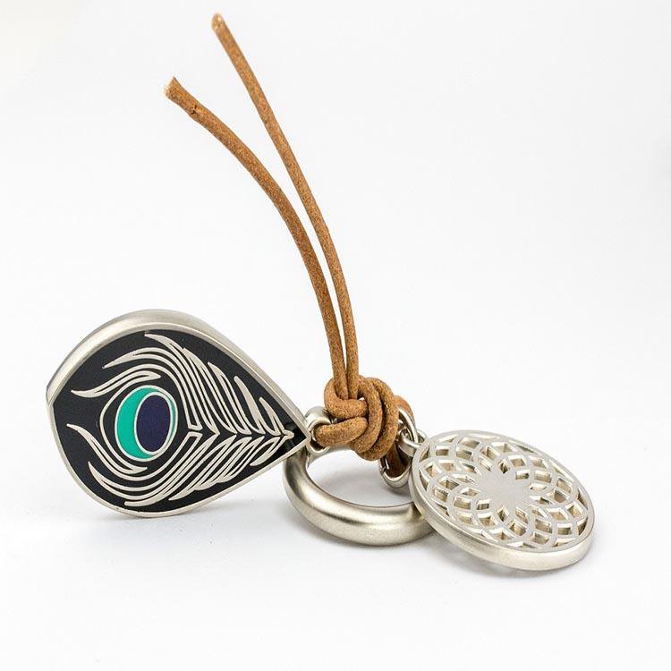 TROIKA Bag Charm with 2 Charms Dream Catcher