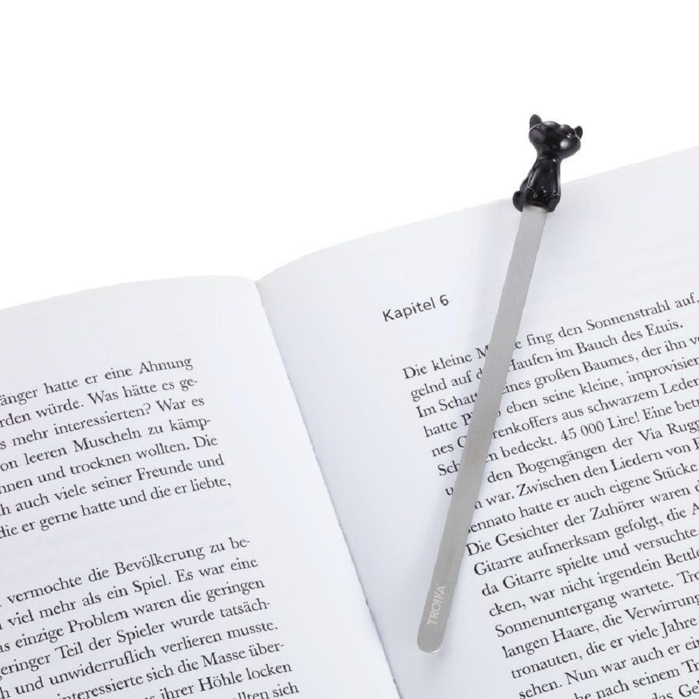 TROIKA Bookmark CAT BLACK