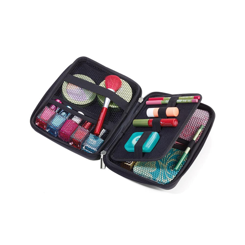 TROIKA Organiser Case with Zip ALLES IN ORDNUNG – Black