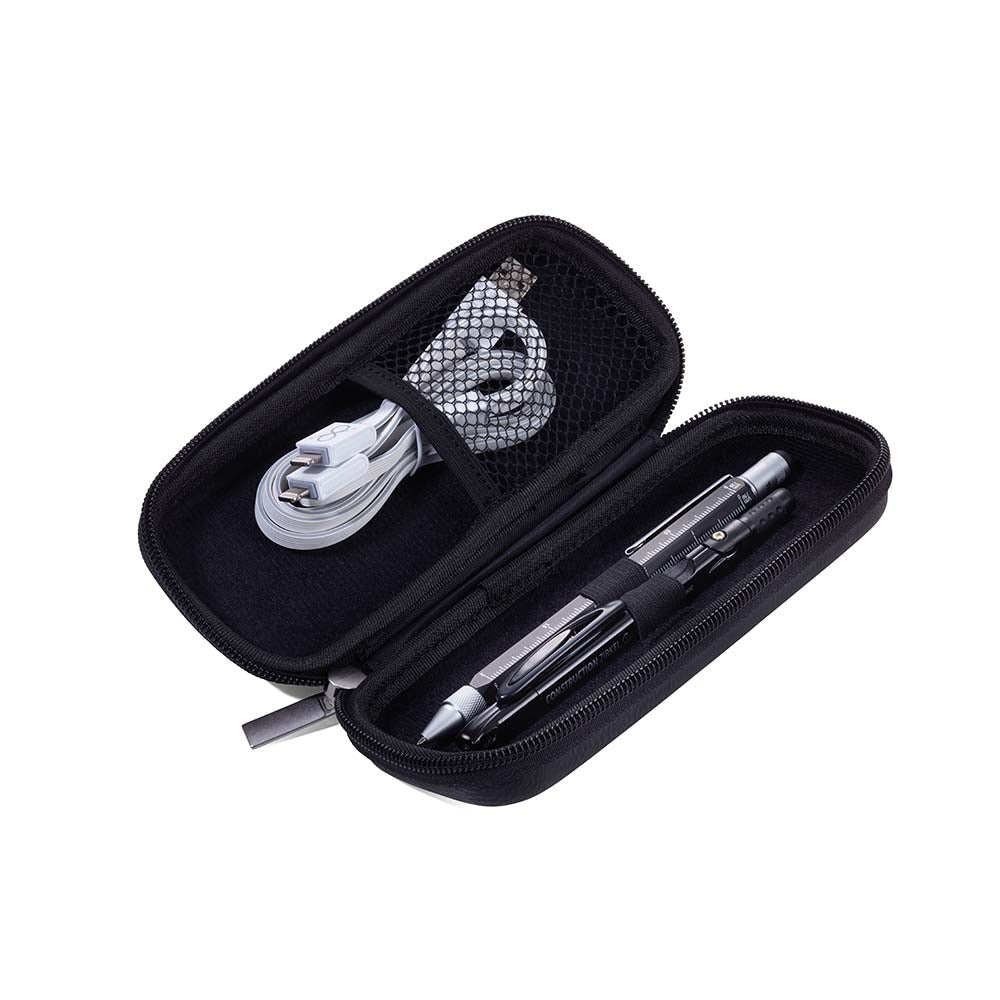Troika Organiser Case with Zip CASE STUDY - Black