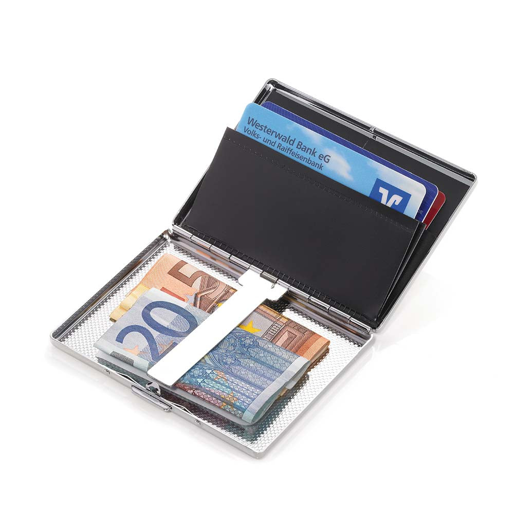 Troika Credit Card Case Business World- Silver