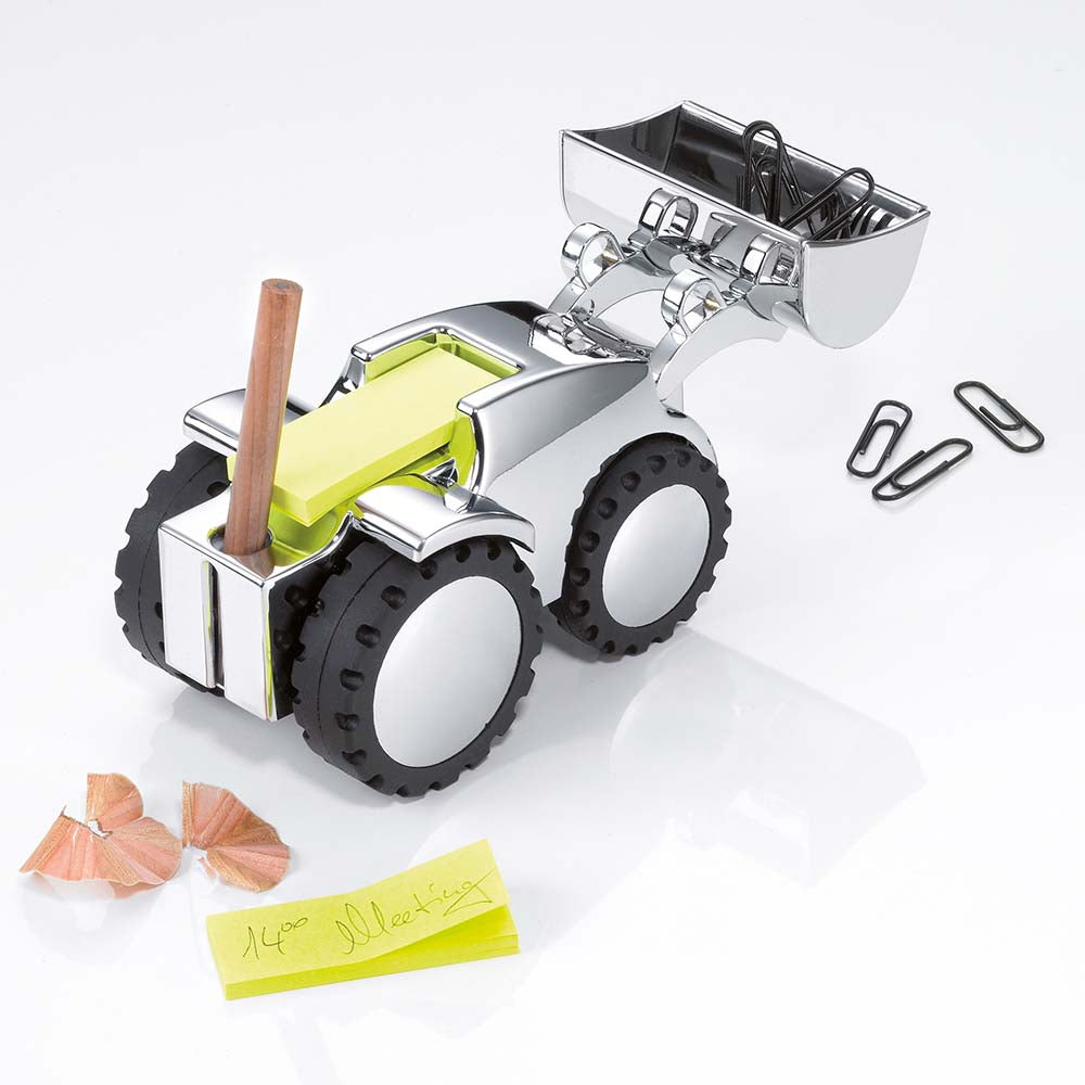 Troika Paper Weight with Magnet for Paperclips Digger