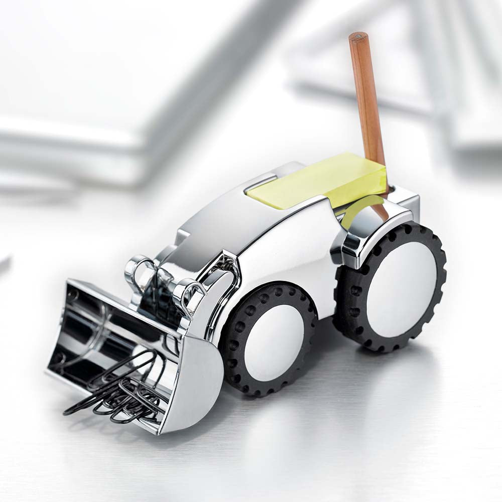 Troika Paper Weight with Magnet for Paperclips Digger