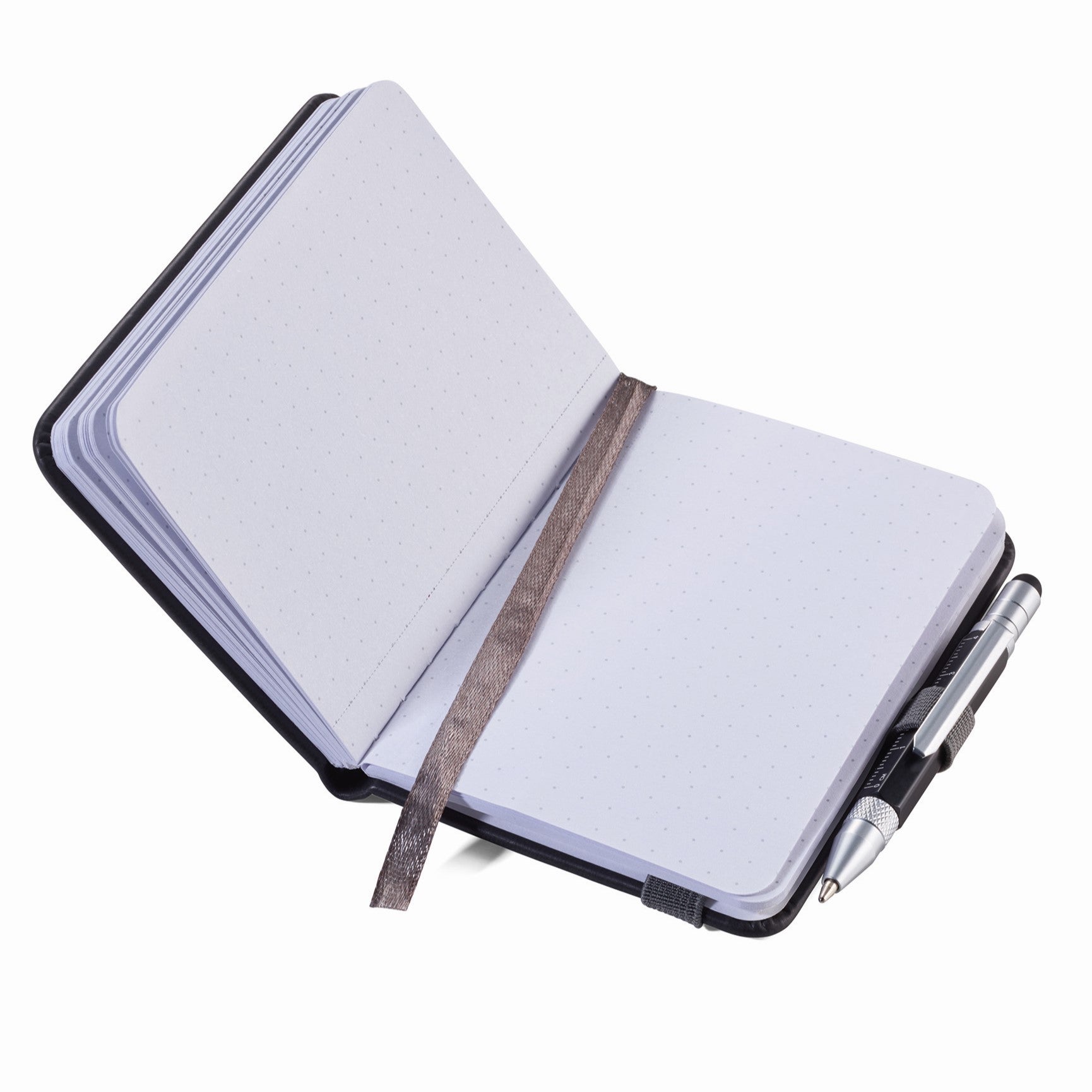 TROIKA Notepad A7 & Mini Ballpoint Pen Toolkit LILIPAD+LILIPUT Black/Gold