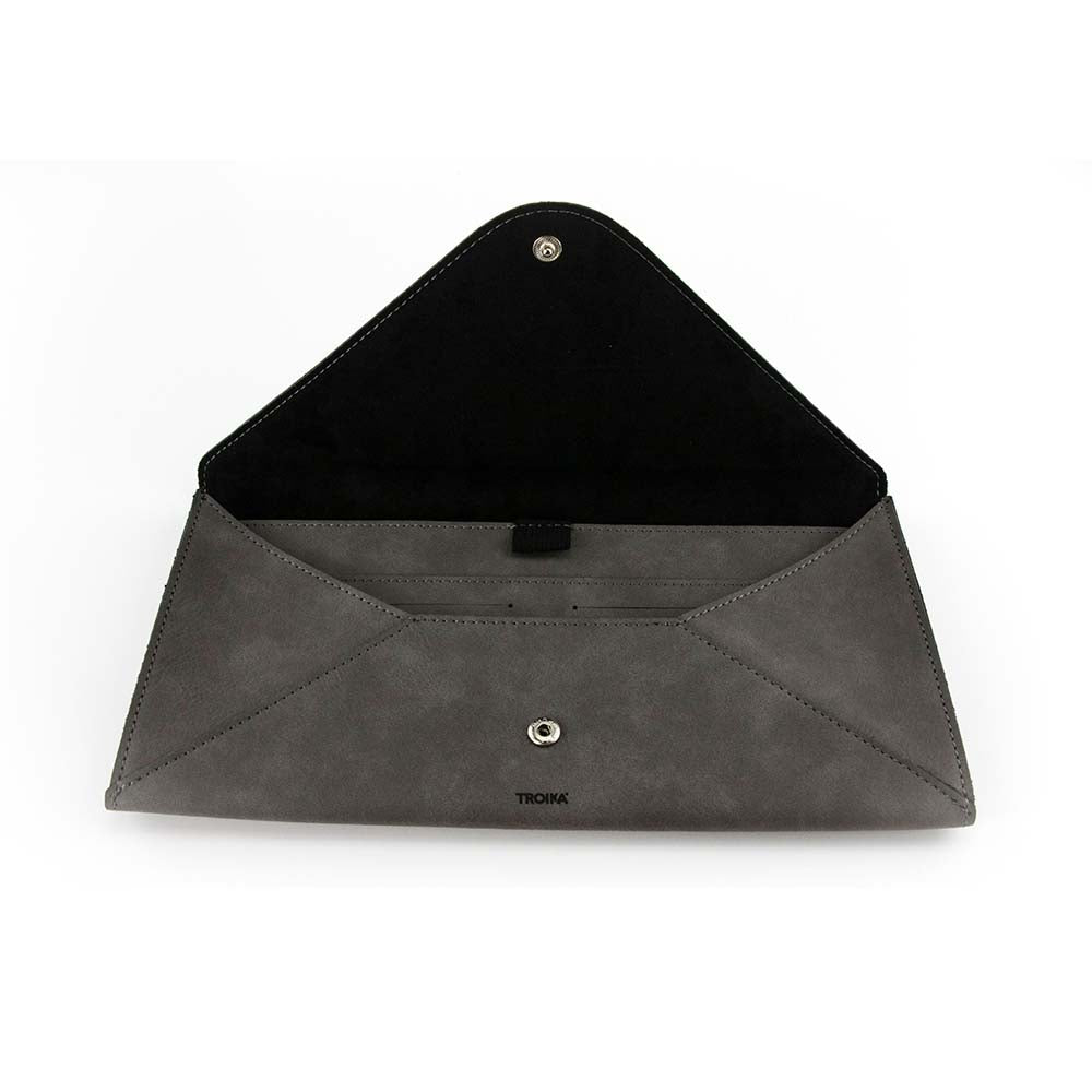 TROIKA Organiser Case for Travel Documents EXPLORE - Grey