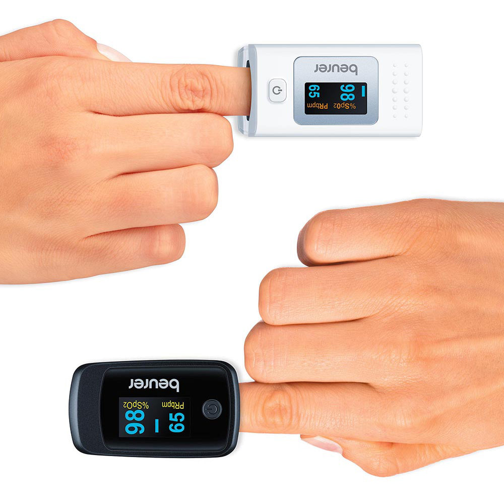 Keep an eye on your oxygen saturation and pulse using the PO 35 and PO 45 Pulse oximeters