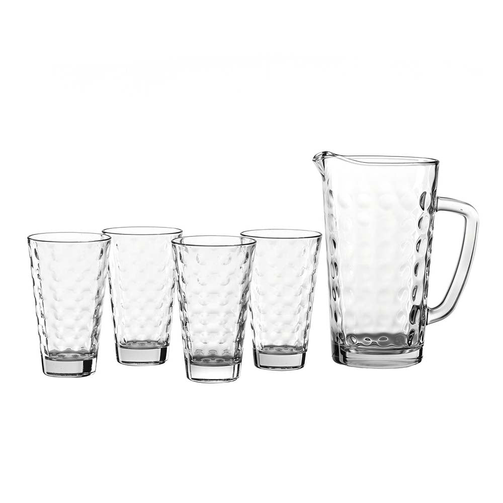Demo - Leonardo Tumblers (x4) + Jug Ciao Optic