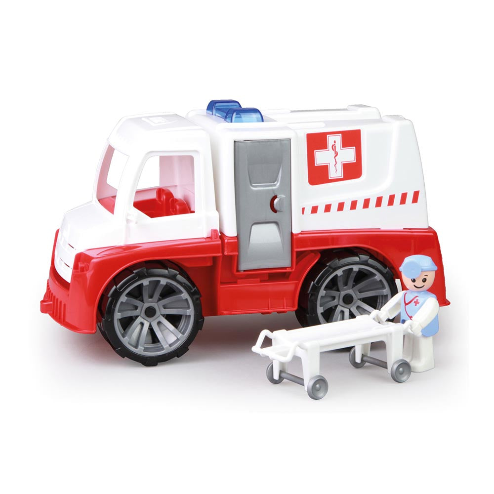 Lena Toy Ambulance with Play Figure & Stretcher - Truxx 29cm