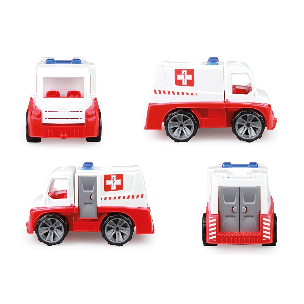 Lena Toy Ambulance with Play Figure & Stretcher - Truxx 29cm