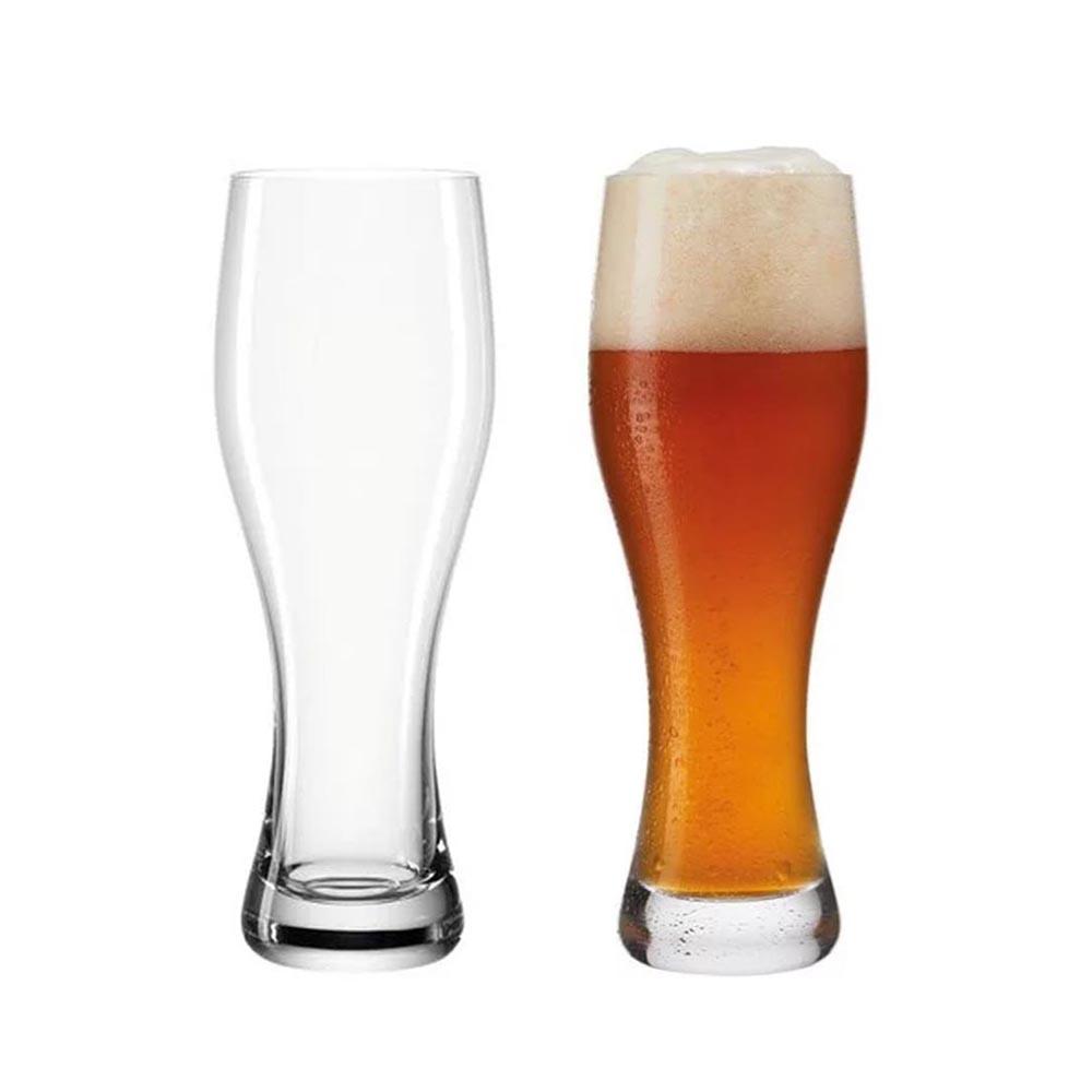 Leonardo Beer Glass Weissbeer Taverna 330ml – Set of 2