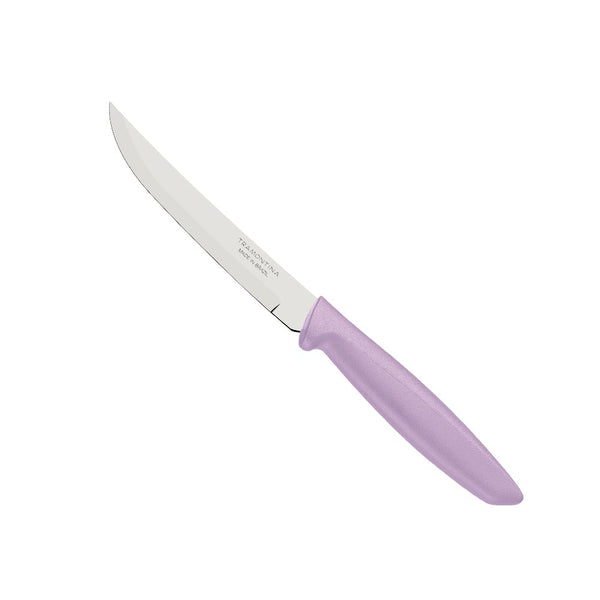 Tramontina Plenus 13cm Smooth Stainless Steel Utility/Fruit Knife - Purple
