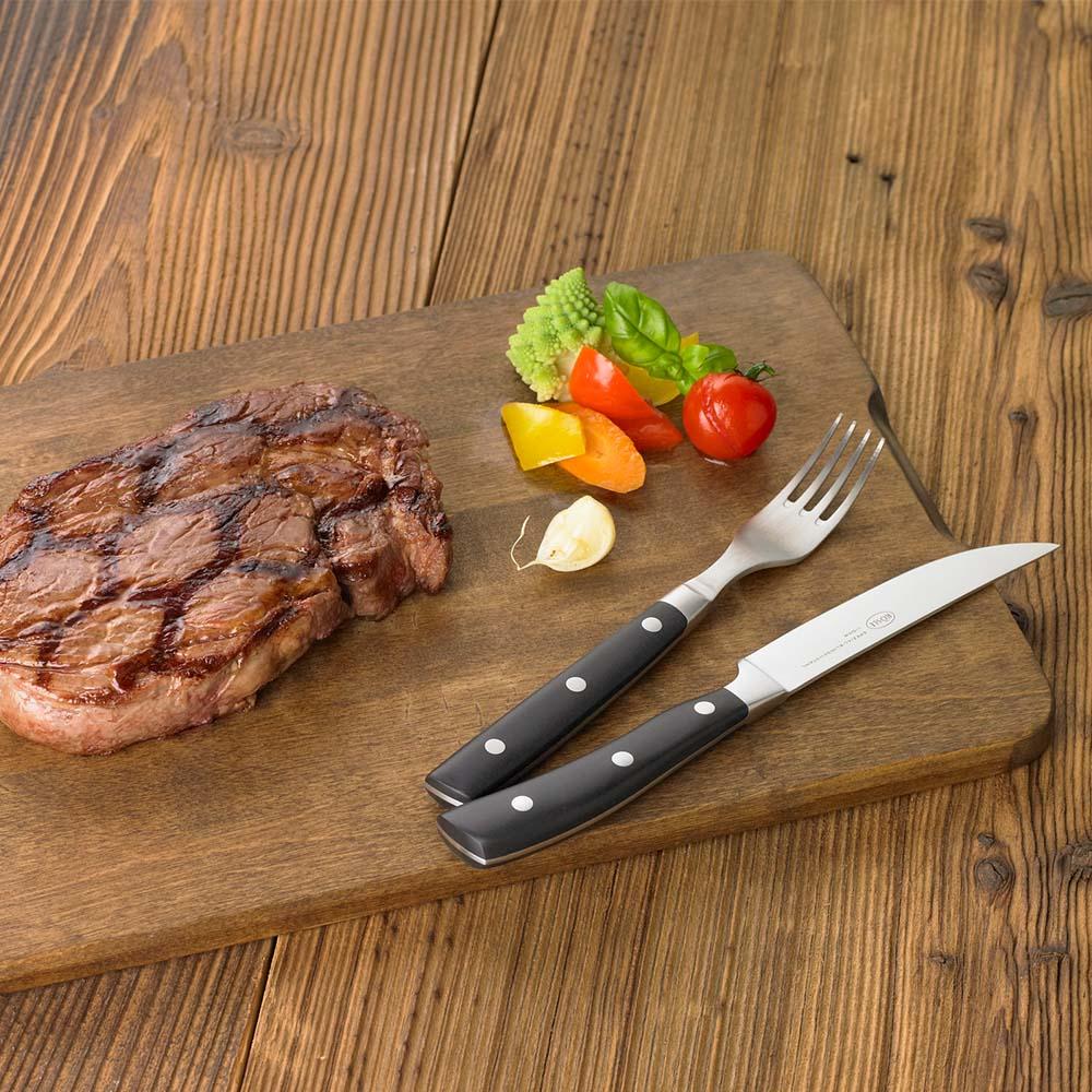 Roesle 4 Piece Steak Knife and Fork Set
