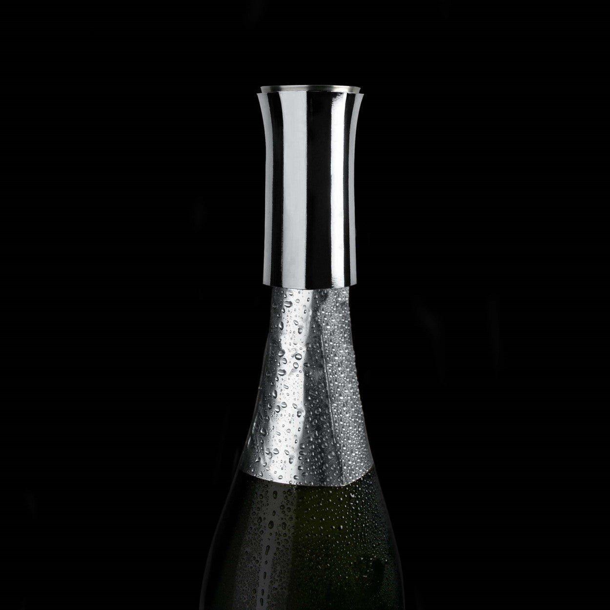 VAGNBYS Champagne Pourer: Preserves MCC Bubbles. Prevents Dripping. Elegant Stainless-Steel Conserves the Taste & Quality