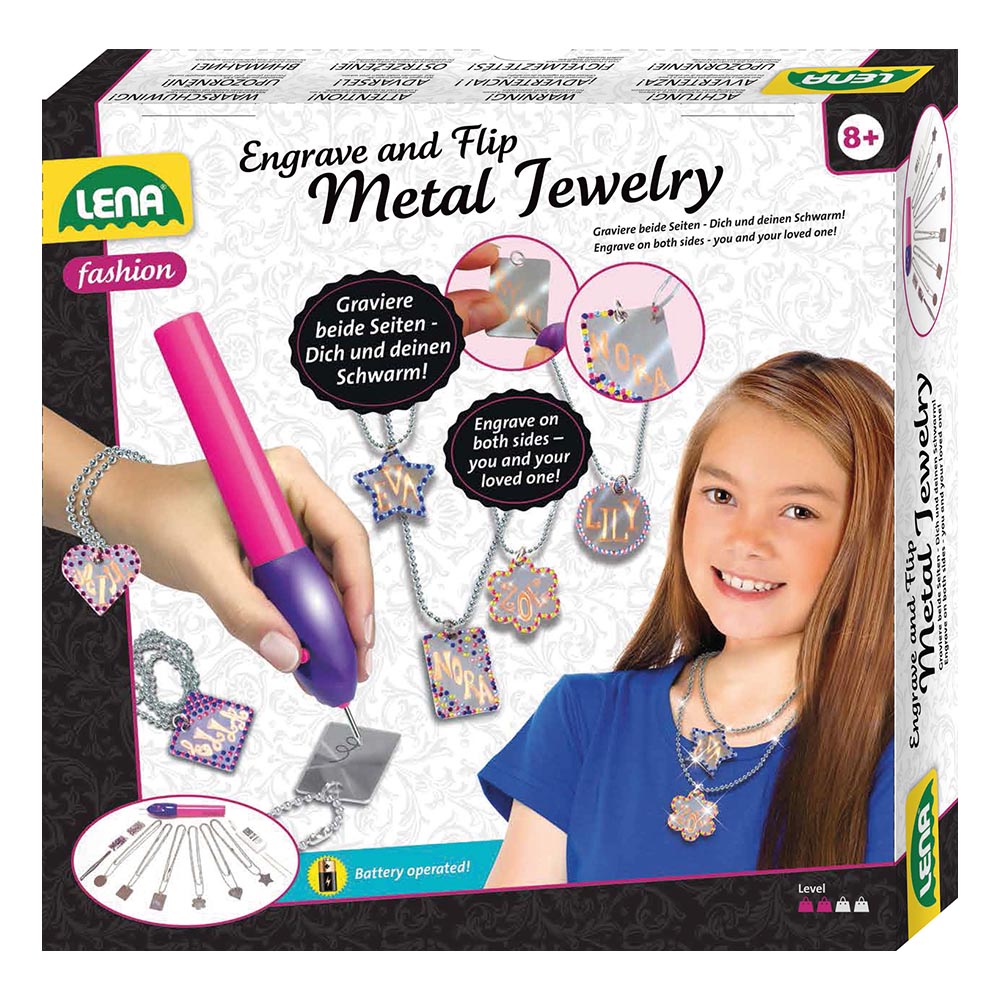 LENA Kids Metal Jewellery Engraving Design Studio