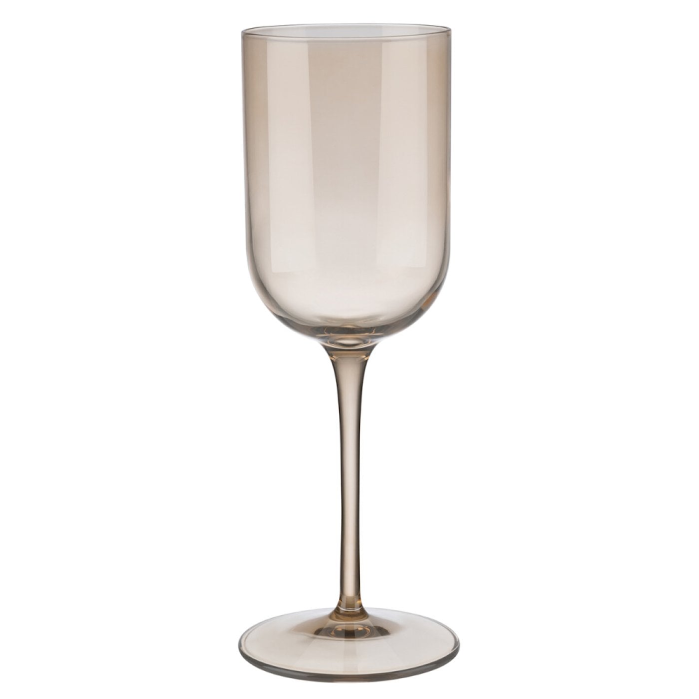 Blomus White Wine Glasses Tinted in Golden-Beige Nomad Fuum Set of 4