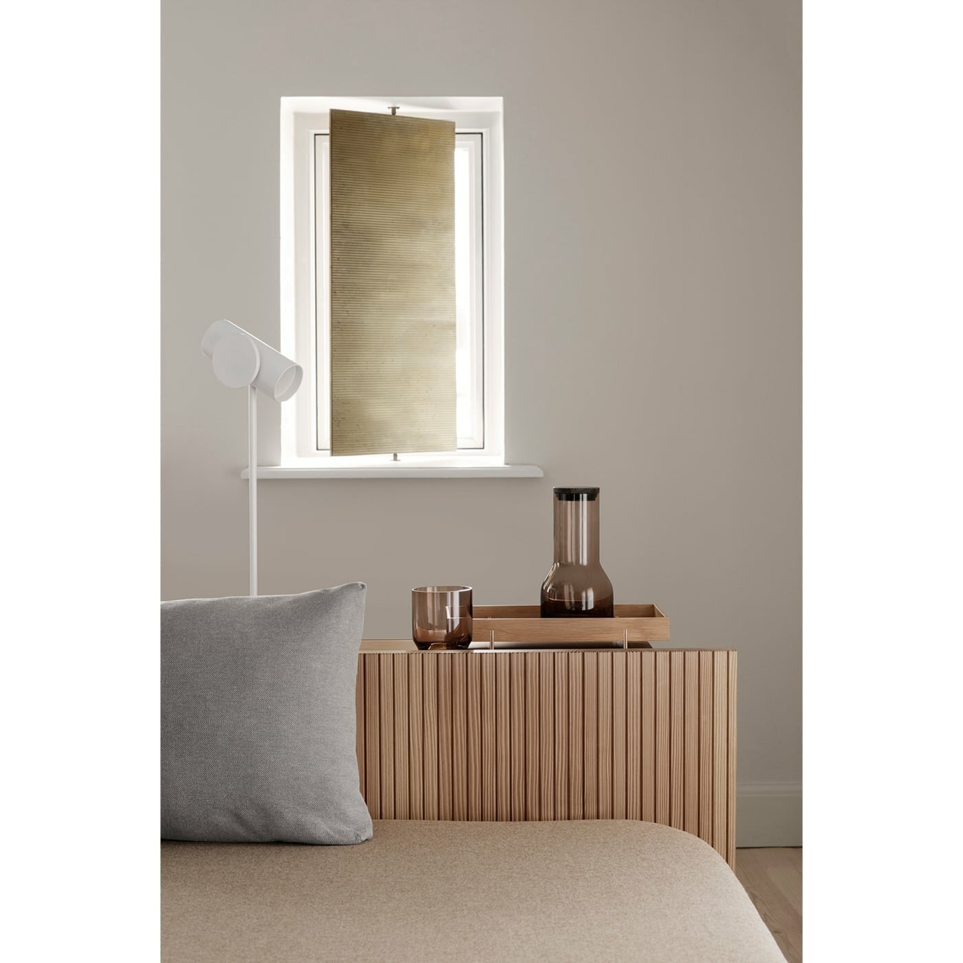 Blomus Sectioned Tray in Light Wood: Decorative & Functional ABENTO Small