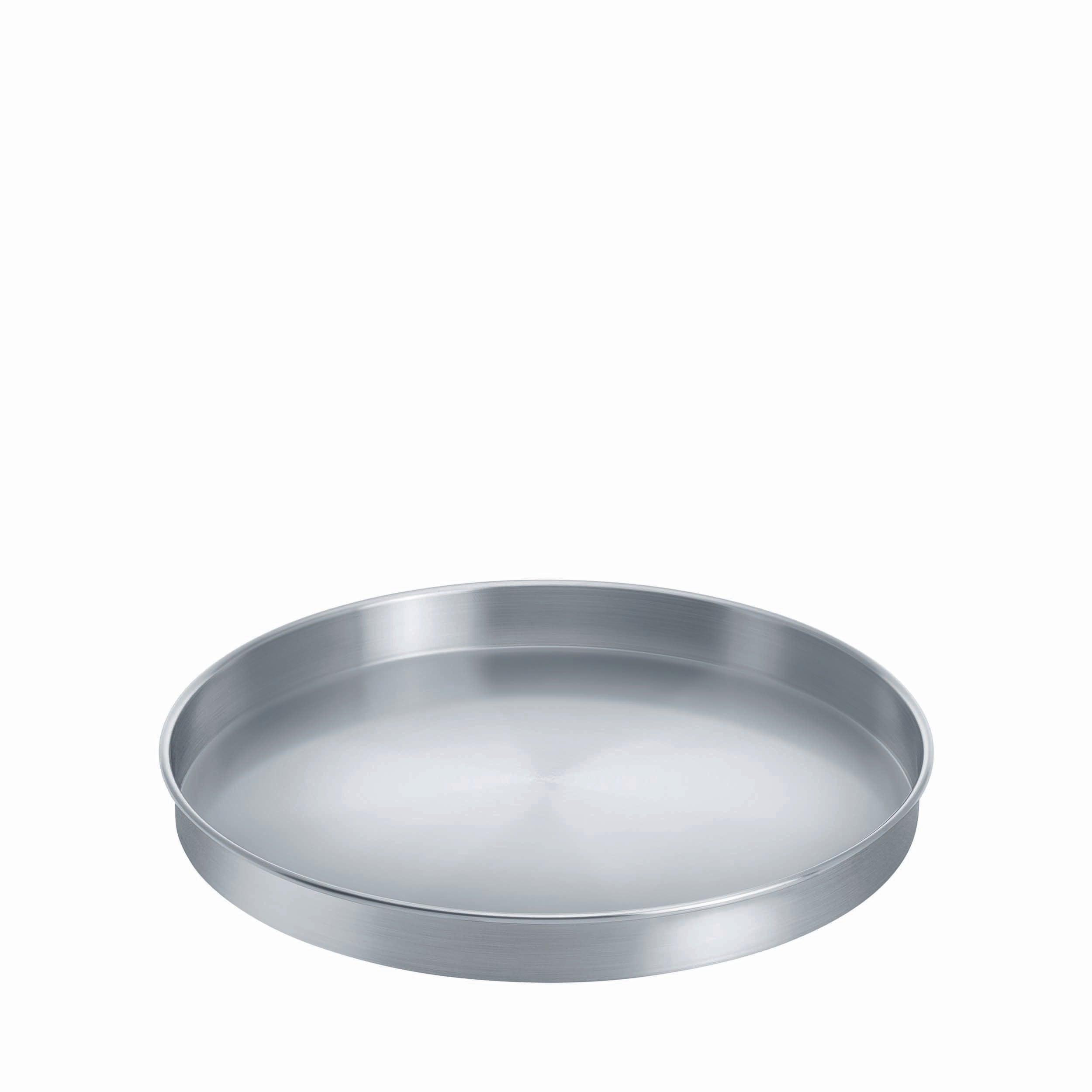 Blomus Tray Round in Matt Stainless Steel 30 cm Diameter – EASY