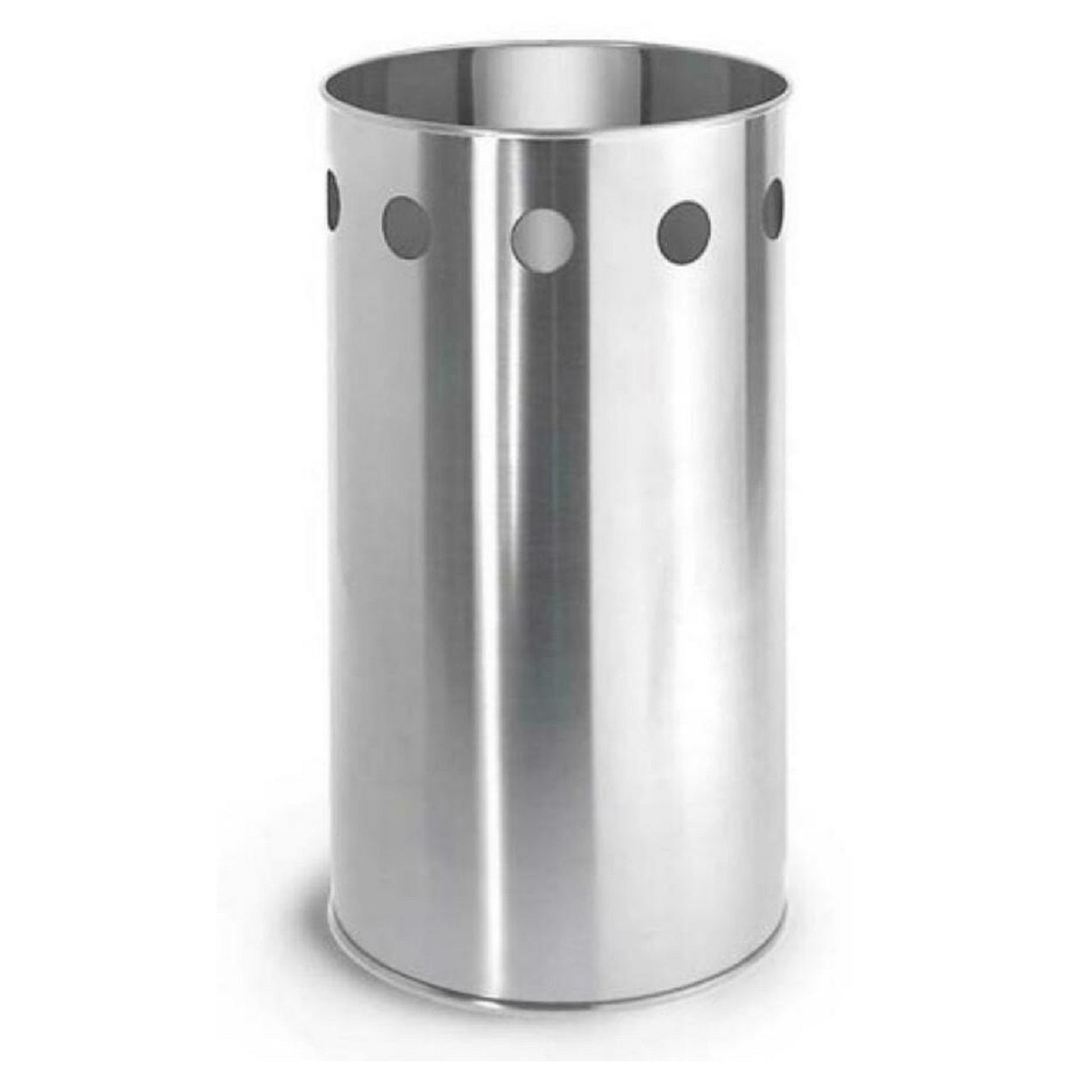 blomus Wastepaper Bin Stainless-Steel Matte 210mm - SYMBOLO