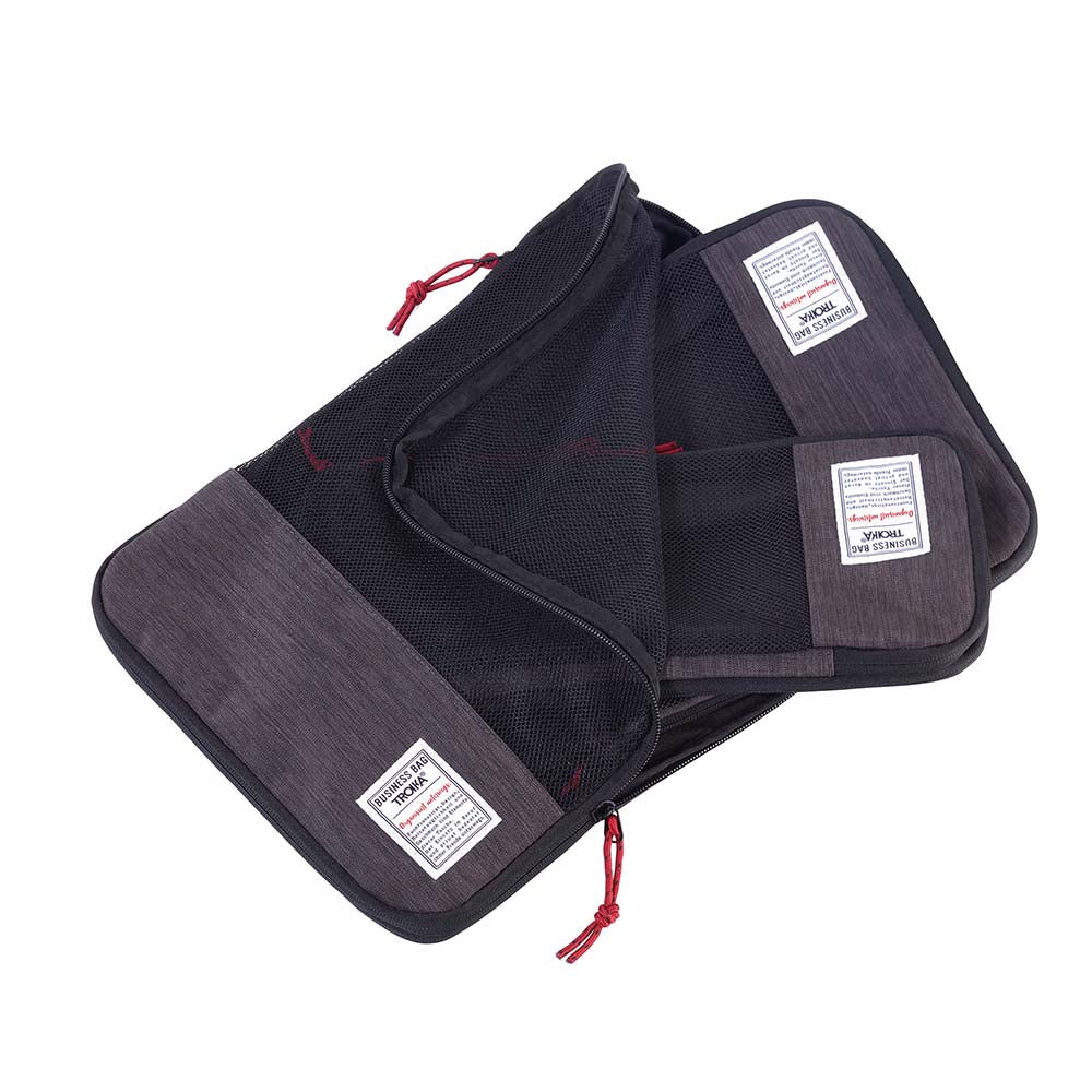 Troika Travel Compression Bag Set - Business Packing Cubes