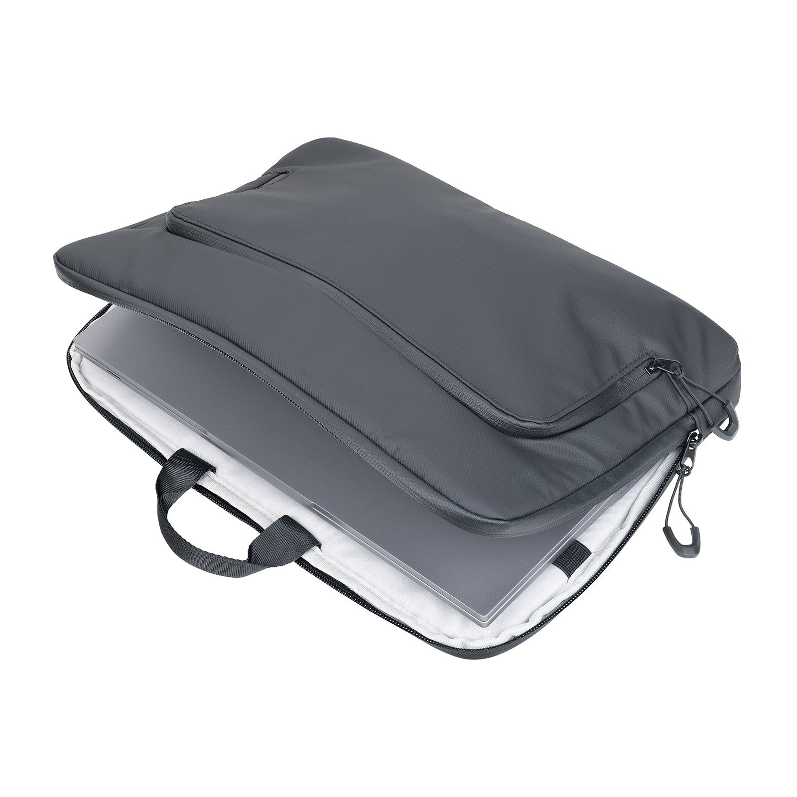 TROIKA Germany 14in Laptop Tablet Bag | AirTag Pocket | Travel Trolley Loop