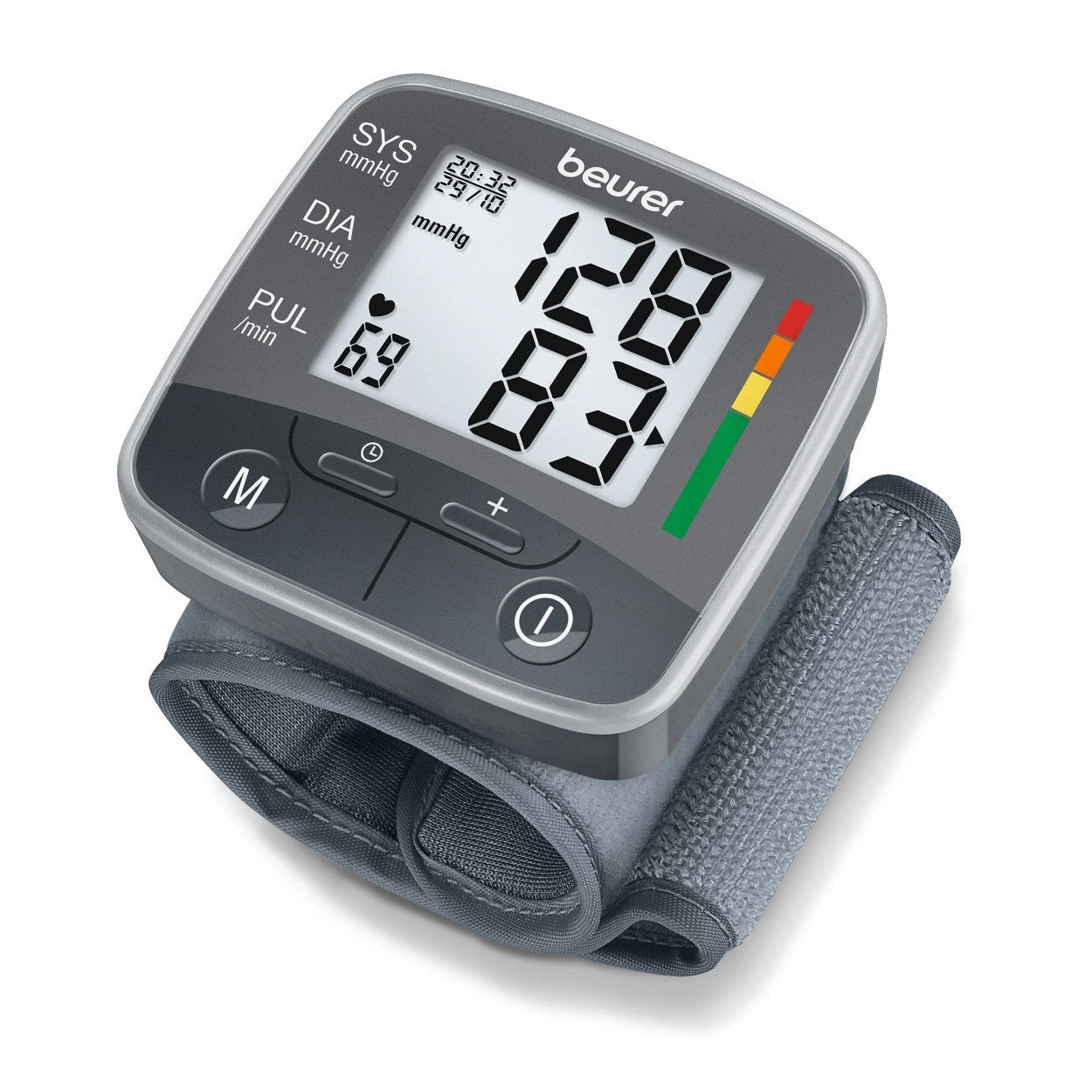 Demo - Beurer BC 32 Compact Wrist Blood Pressure Monitor with Risk Indicator & Arrhythmia Detection