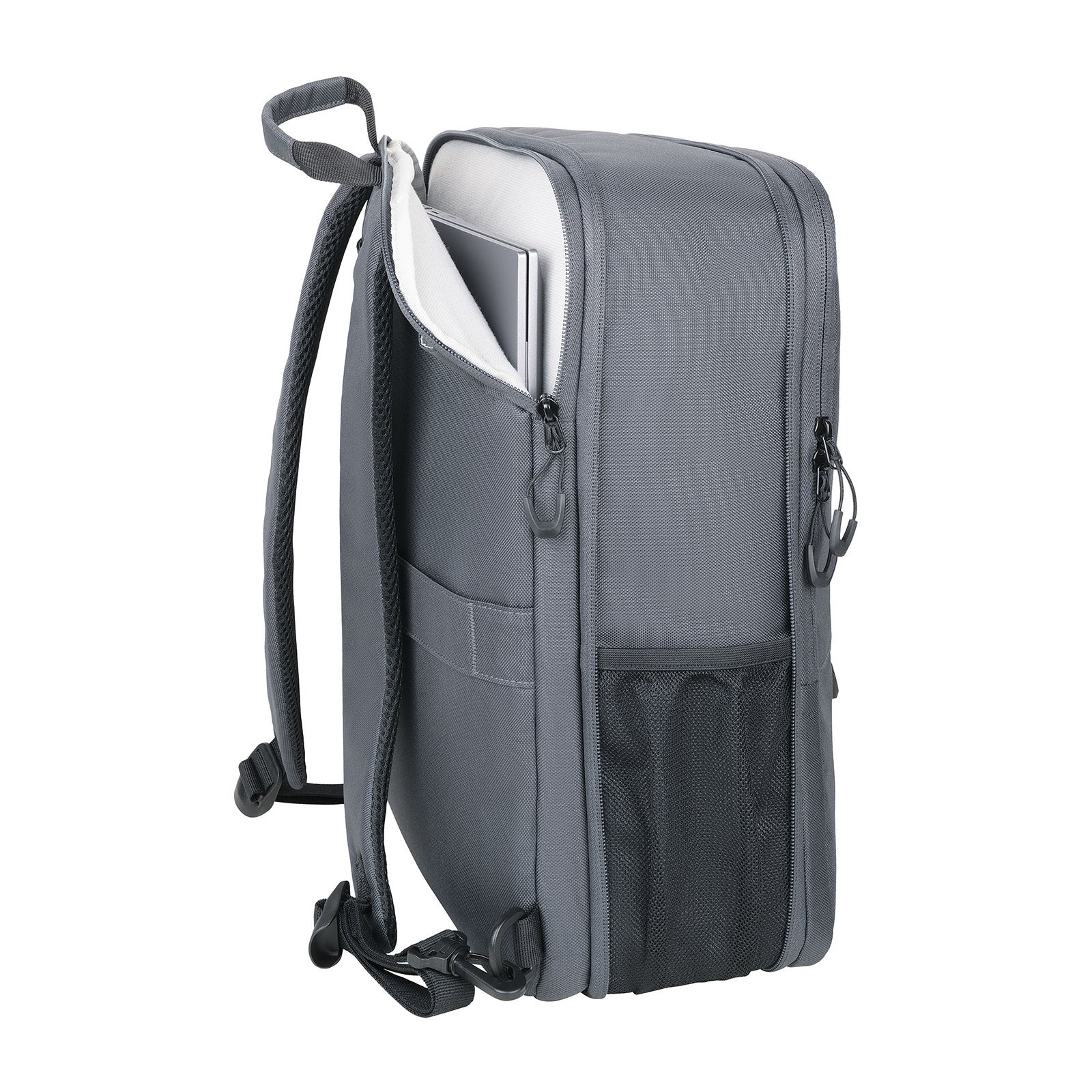 TROIKA Germany 16in Laptop Backpack | Expandable | Recycled Ocean Plastic