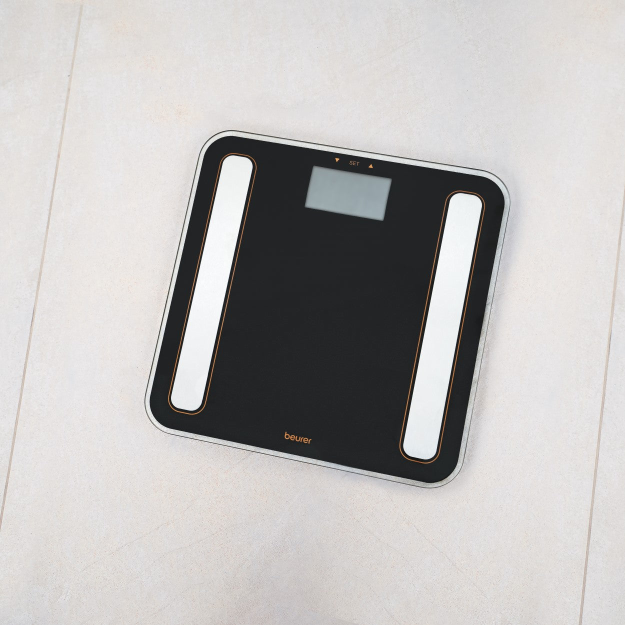 Beurer BF 183 Diagnostic BMI Glass Bodyweight Scale - Limited Black & Bronze Edition