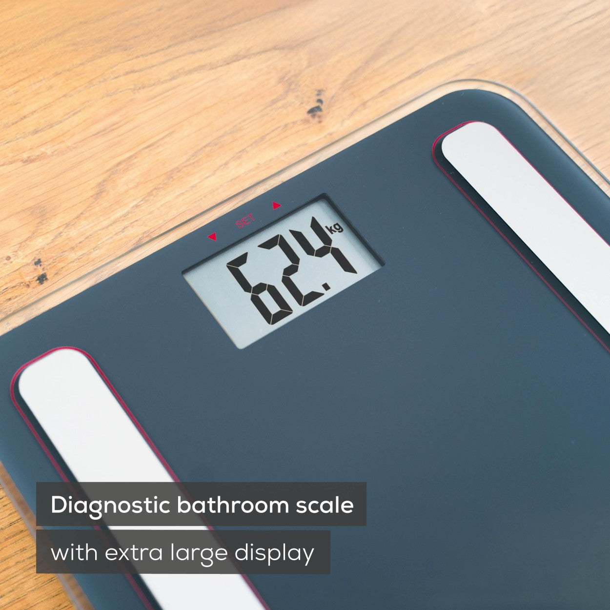 Beurer BF 183 LE25 Diagnostic Bathroom Scale: Weight, Body Fat, Body Water, Muscle Percentage, BMI, Visceral Fat & Metabolic Age