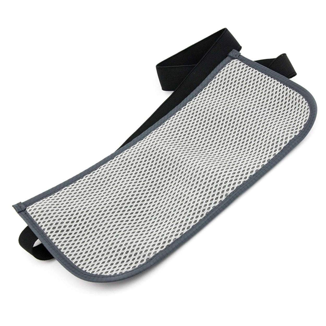 TROIKA Belt Bag | Travel Waist Bag | 2 Compartments. RFID Protection for Travel Documents & Cards | Grey