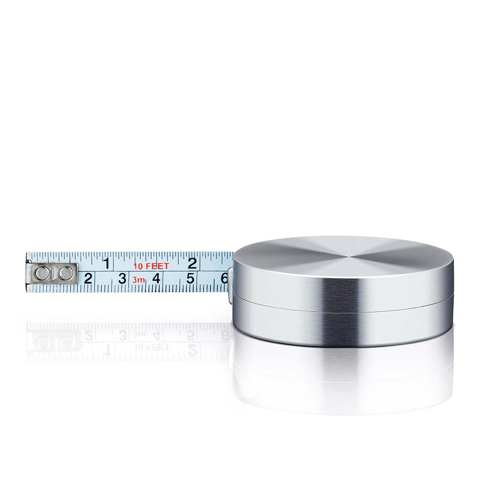 Blomus Stainless Steel Matt Gents Tape Measure - 3m