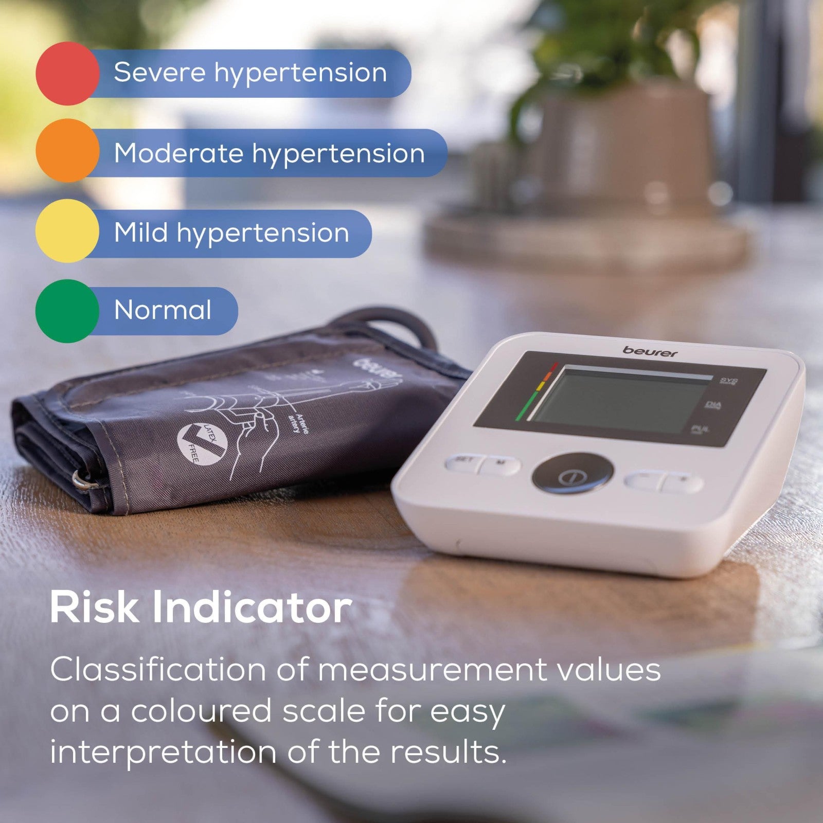 Beurer Germany BM 27 Upper Arm Blood Pressure Monitor | Clinically Accurate | Arrhythmia & Risk Alerts