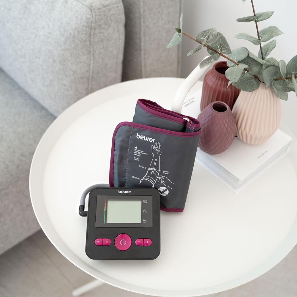 Beurer BM 27 Blood Pressure Monitor - Limited Edition Black & Purple