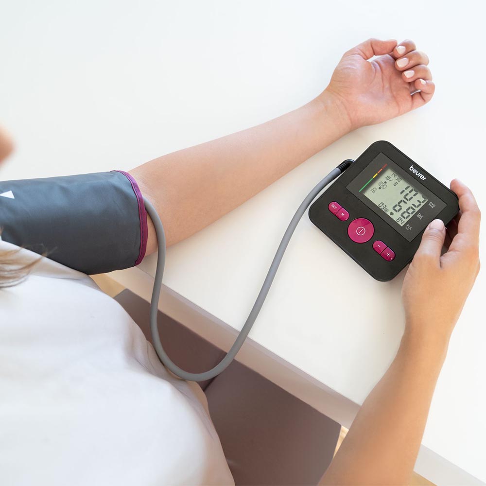 Beurer BM 27 Blood Pressure Monitor - Limited Edition Black & Purple