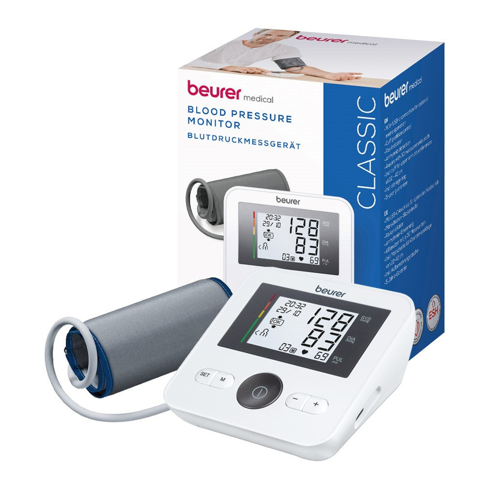 Beurer BM 27+ Dual-Energy Upper Arm Blood Pressure Monitor - Universal Cuff 22-42cm