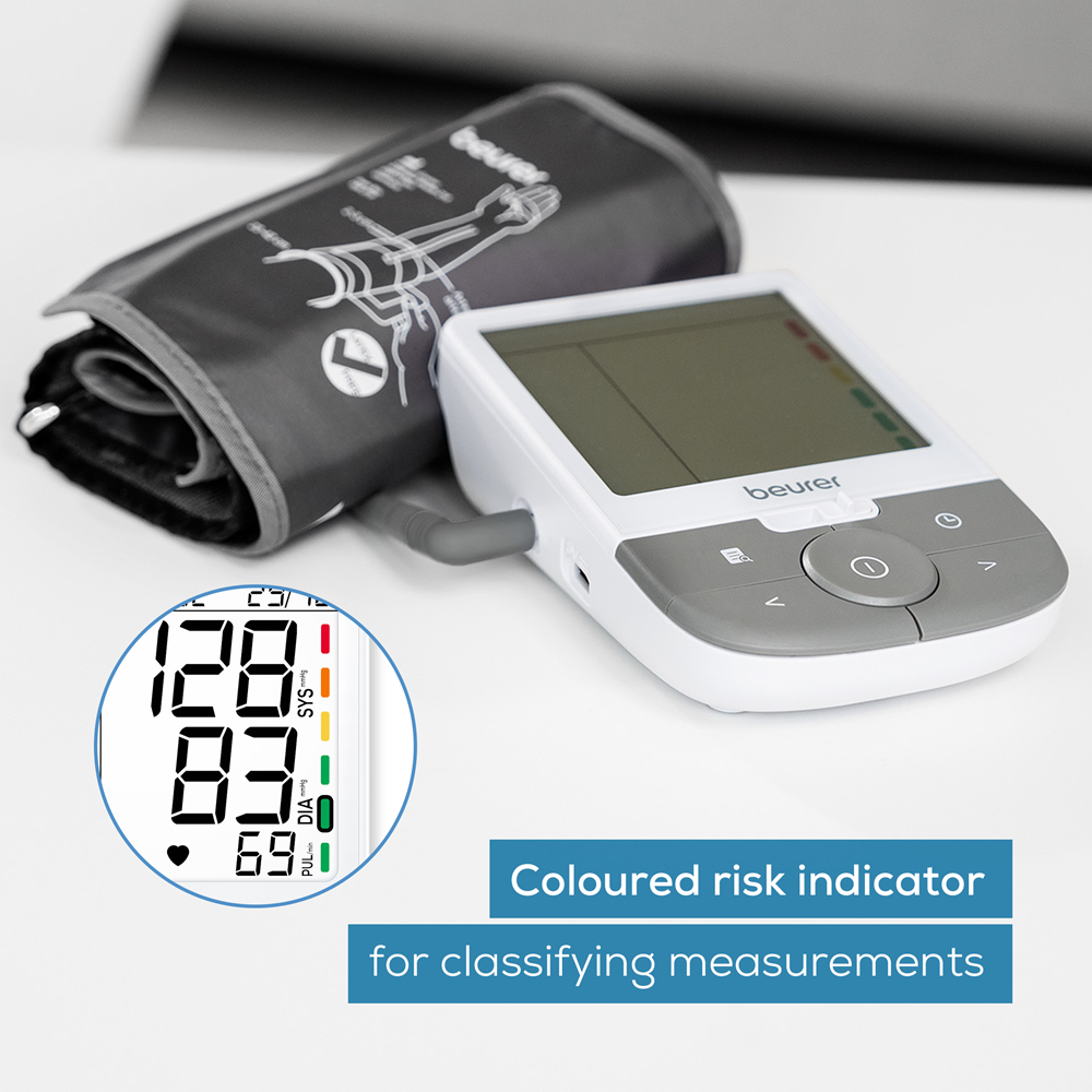 Beurer Upper Arm Blood Pressure Monitor: BP, Arrhythmia & Pulse BM 53