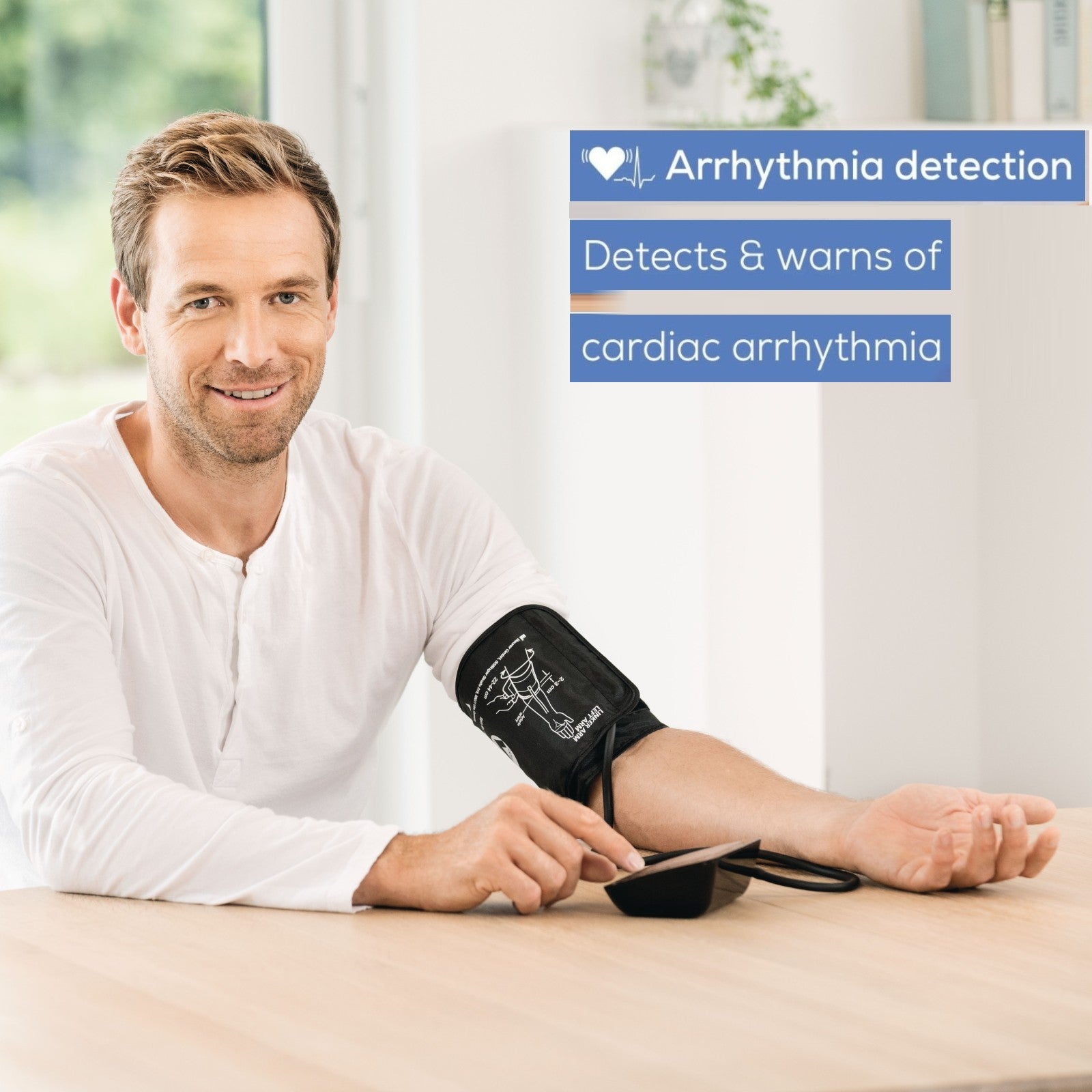 Beurer Germany BM 54 Upper Arm Blood Pressure Monitor: Bluetooth, App, Arrhythmia & Risk Alerts