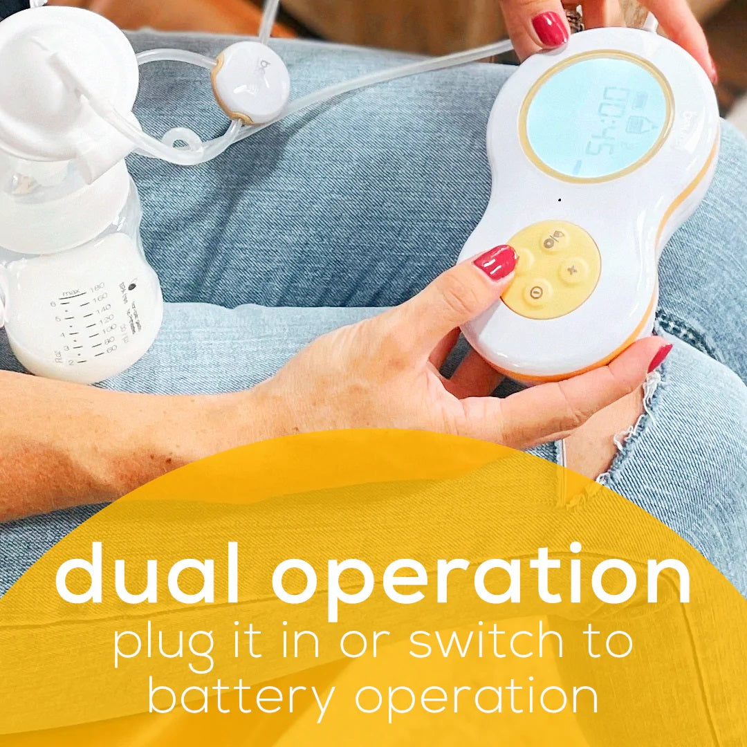 Beurer BY 40 Electric Breast Pump with Vacuum Technology. Mains or Battery Operated & Portable